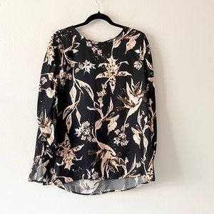 DOROTHEE SCHUMACHER Tamed Florals silk-blend Blouse New